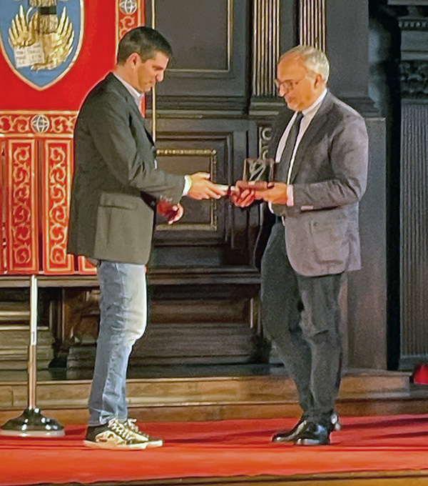 Consegna premio Festa di San Marco